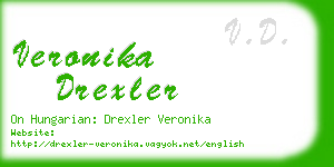 veronika drexler business card